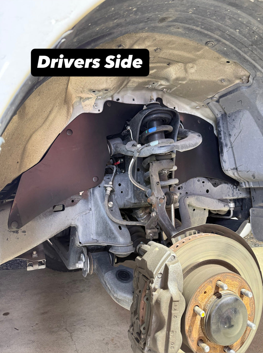 Toyota N80 Hilux Heavy Duty Inner Guards | Pair