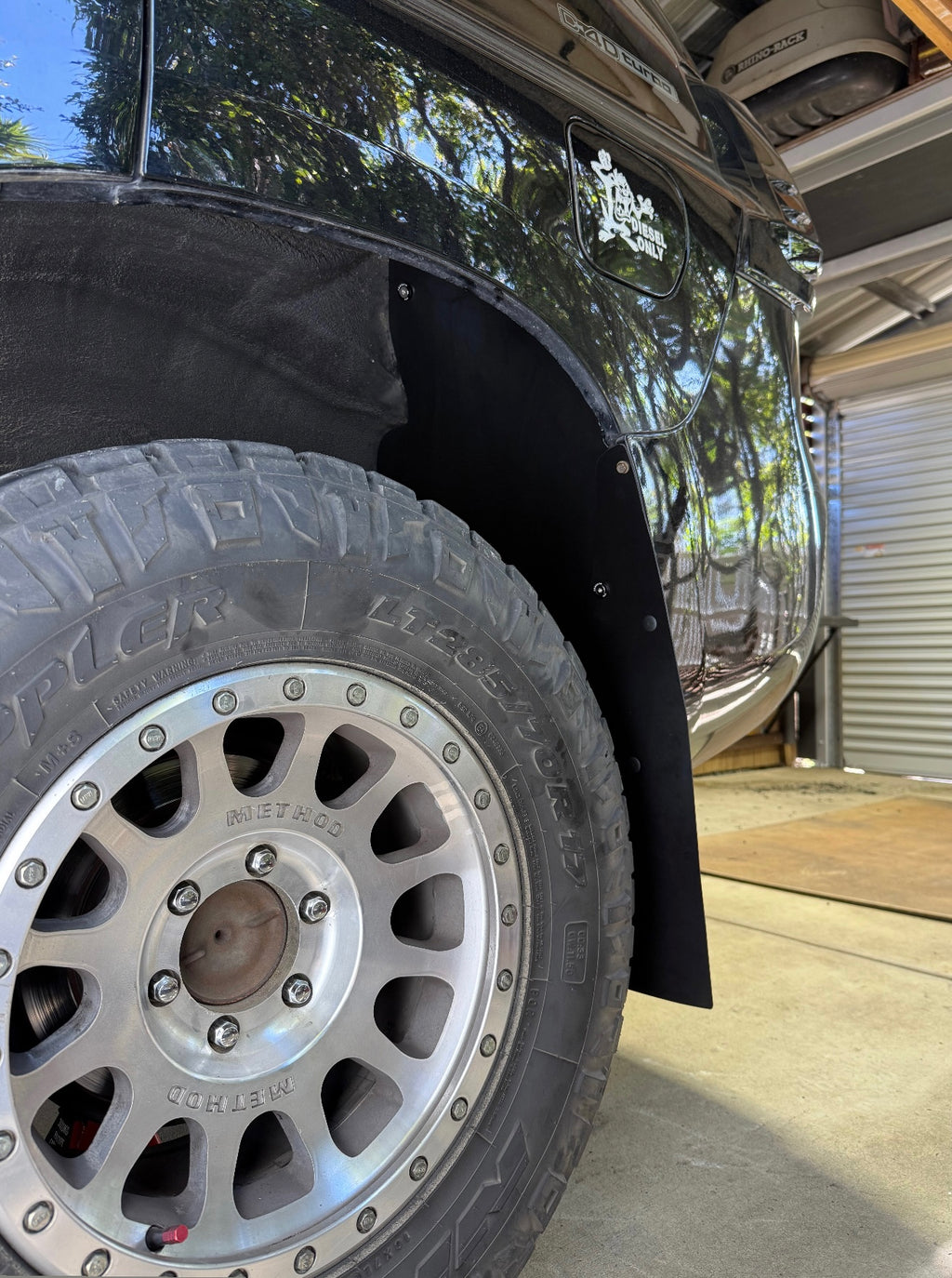 HDPE Rear Wheel Arch Guard 150/120 Prado