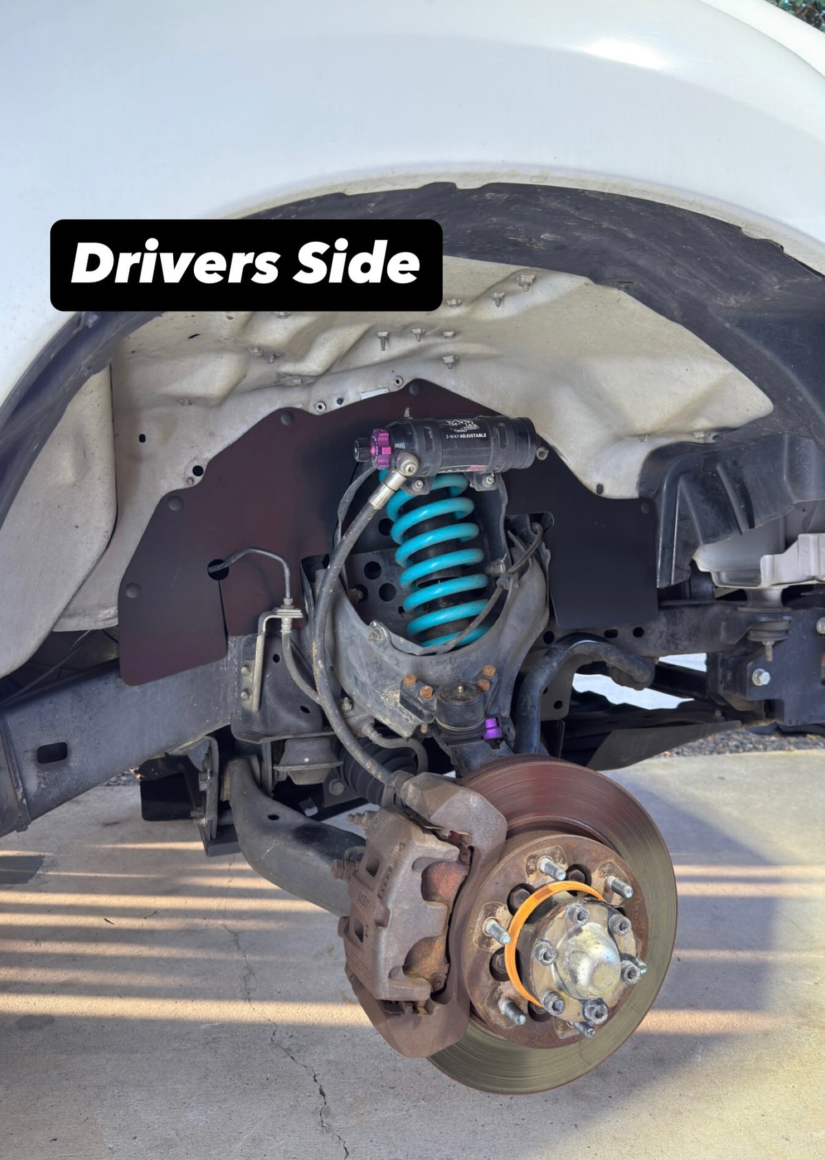 Isuzu D-MAX/ MU-X, Holden RG Colorado, Colorado 7, Trailblazer Heavy Duty Inner Guards | Pair