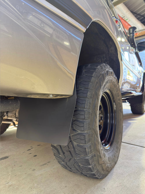 HDPE Rear Mud Guards 105 Series Landcruiser