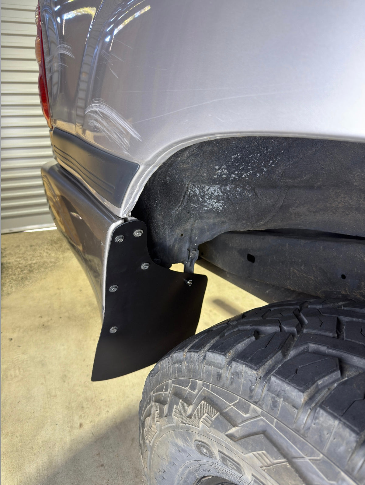 HDPE Rear Mud Guards 105 Series Landcruiser