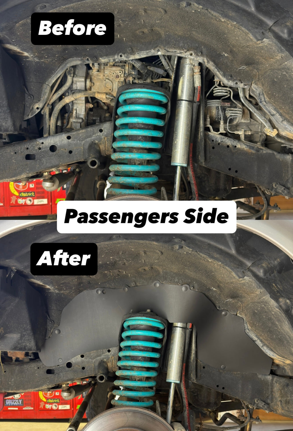 Toyota 105 Series LandCruiser Heavy Duty Inner Guards | Pair