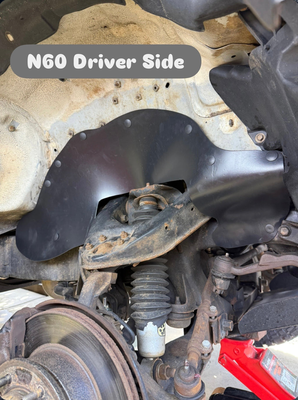Toyota N60 Hilux Heavy Duty Inner Guards | Pair