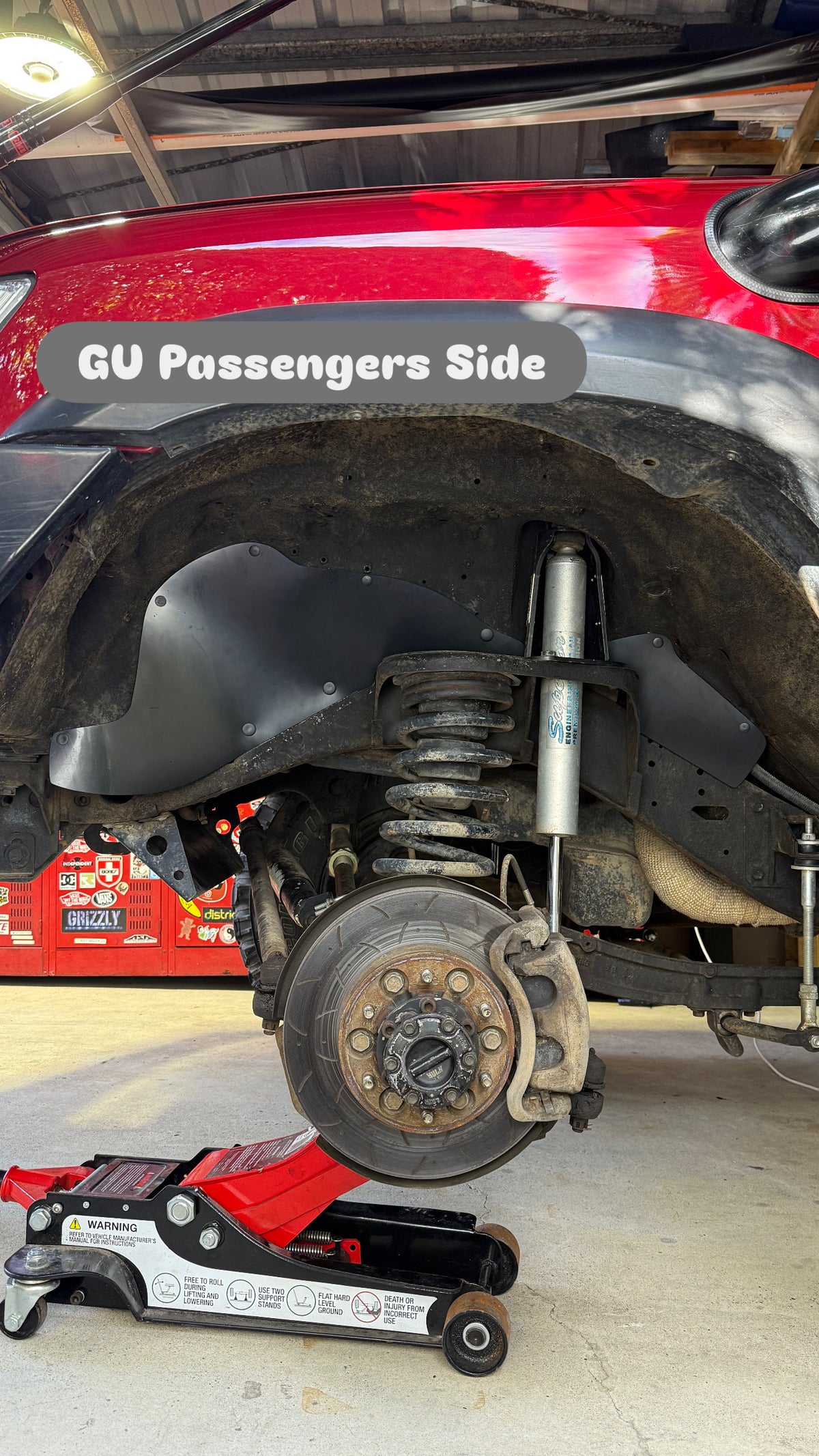 Nissan GU Patrol Heavy Duty Inner Guards | Pair
