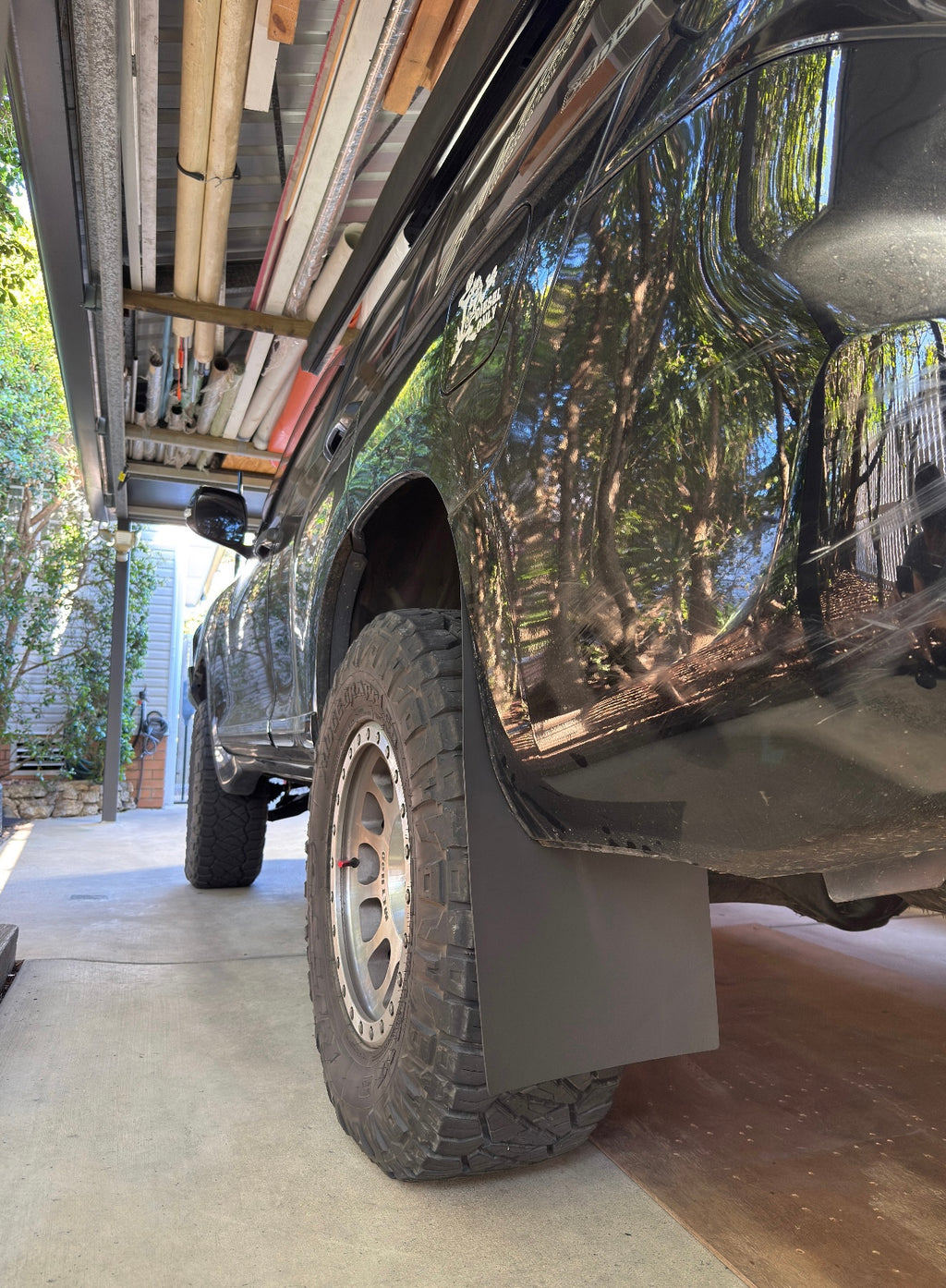 HDPE Rear Mud Guards 150/120 Prado