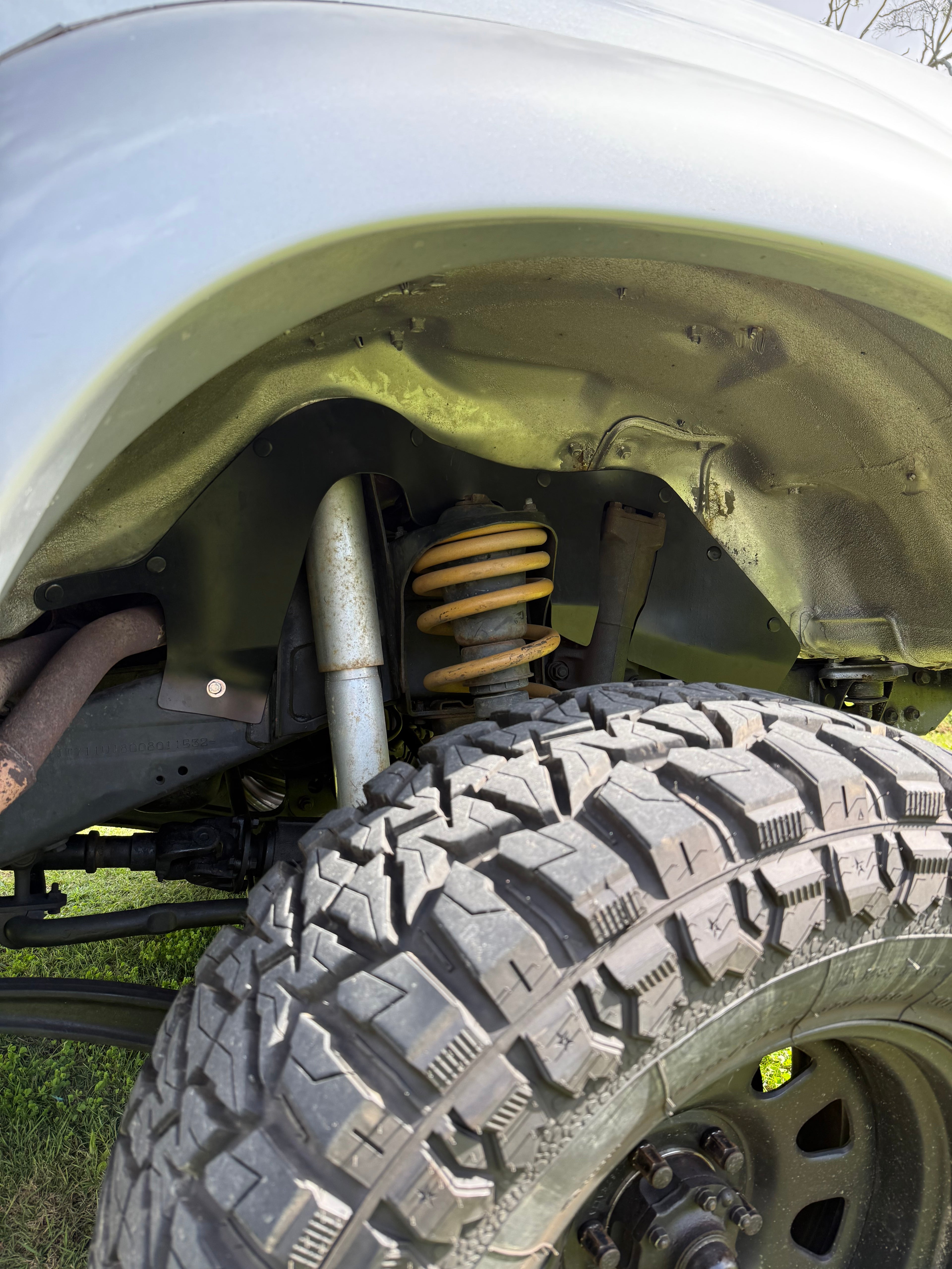 Toyota 80 Series LandCruiser Heavy Duty Inner Guards | Pair