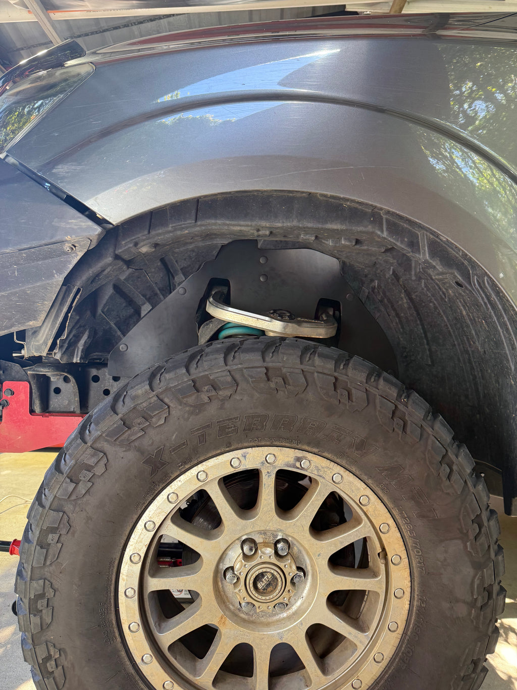 NP300 Nissan Navara (D23) Heavy Duty Inner Guards | Pair