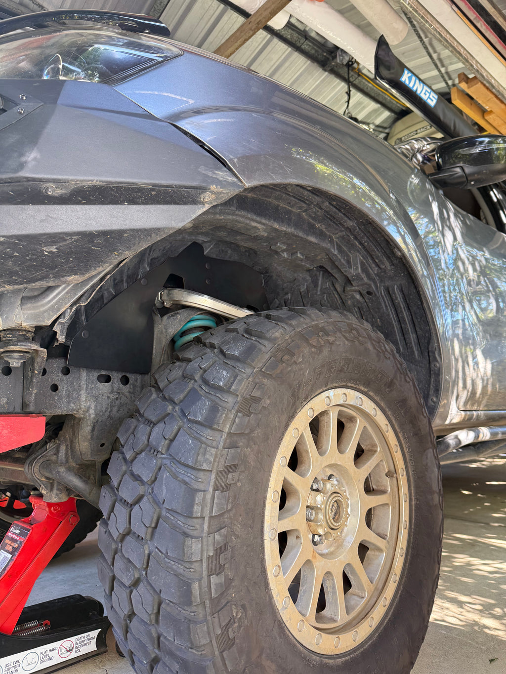 NP300 Nissan Navara (D23) Heavy Duty Inner Guards | Pair