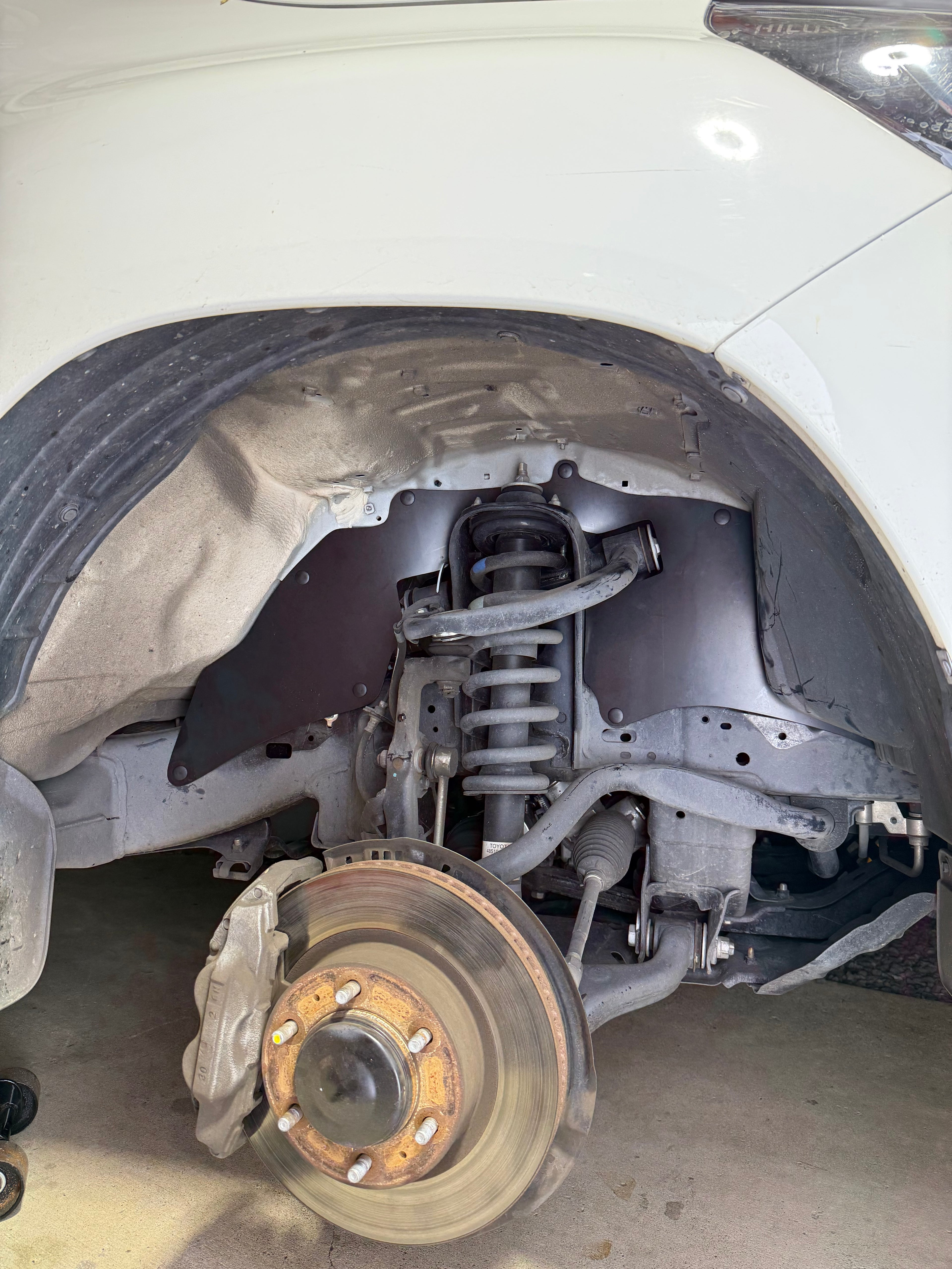 Toyota N80 Hilux Heavy Duty Inner Guards | Pair