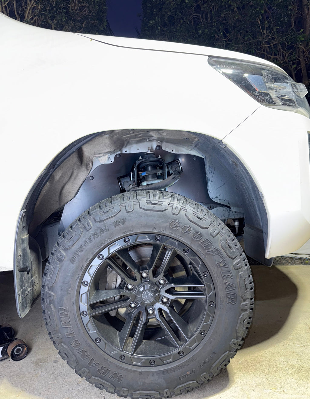 Toyota N80 Hilux Heavy Duty Inner Guards | Pair